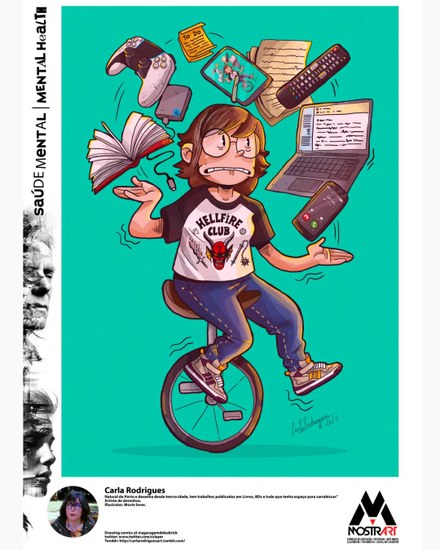 Exposições Temáticas sobre Saúde Mental nas Unidades Alimentares do P.PORTO