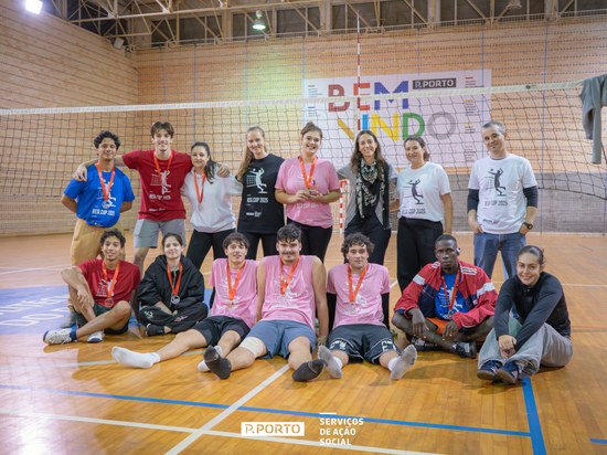 RESI.CUP 2025 juntou residentes do P.PORTO em tarde de voleibol e convívio